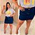 Saia Jeans Awa Clarissa Cargo Escura Plus Size - Imagem 4
