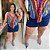 Saia Jeans Awa Clarissa Cargo Escura Plus Size - Imagem 2