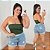 Top Faixa Lupita Verde Militar Plus Size - Imagem 1