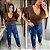 Cropped Canelado Aline Marrom Plus Size - Imagem 3