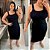 Vestido Modal Alina Preto Plus Size - Imagem 2