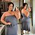 Conjunto Modal Tomara Que Caia Chumbo Plus Size - Imagem 1