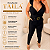 Macacão Vip Babado Taila Preto Plus Size - Imagem 2
