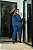 Conjunto Moletinho Cargo Zíper Azul Marinho Plus Size - Imagem 4