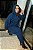 Conjunto Moletinho Cargo Zíper Azul Marinho Plus Size - Imagem 5