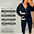 Conjunto Moletinho Cargo Zíper Preto Plus Size - Imagem 2