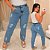 Calça jeans Awa Luara Mom Destroyed Plus Size - Imagem 1