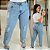 Calça jeans Awa Luara Mom Destroyed Plus Size - Imagem 1