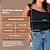 Cropped Ribana Malu Preto Plus Size - Imagem 2