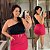 Cropped Ribana Malu Preto Plus Size - Imagem 1