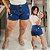 Short Jeans Awa Marina Plus Size - Imagem 1