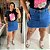 Saia Jeans Awa Rafaela Zíper Plus Size - Imagem 2