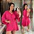 Chamise Mullet 3/4 Tainara Pink Plus Size - Imagem 1