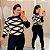 Blusa Punho Modal Preto Plus Size - Imagem 1