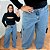Calça Jeans FF Melissa Wide Leg Cargo Plus Size - Imagem 3