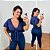 Blusa Leide Azul Plus Size - Imagem 1