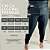 Calça Legging Suplex Premium Cinto Preta Plus Size - Imagem 2