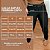 Calça Legging Suplex Premium Cinto Preta Plus Size - Imagem 2