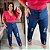 Calça jeans Awa Paula Mom Destroyed Plus Size - Imagem 3