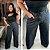 Calça Jeans FF Mônica Wide Leg Plus Size - Imagem 3