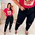 Calça Jeans Awa Estela Destroyed Preta Plus Size - Imagem 4