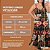 Vestido Longo Vip Rayane Marrom Plus Size - Imagem 2