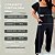 Conjunto Pantalona Mali Preto Plus Size - Imagem 2