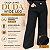 Calça Jeans Awa Duda Wide Leg Preta Plus Size - Imagem 2