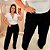 Calça Jeans Awa Duda Wide Leg Preta Plus Size - Imagem 2