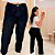 Calça Jeans Awa Duda Wide Leg Preta Plus Size - Imagem 1