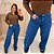 Calça Jeans Awa Carolina Wide Leg Plus Size - Imagem 4