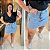 Saia Jeans Awa Manuela Cargo Plus Size - Imagem 3