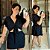 Conjunto Vip Isadora Preto Plus Size - Imagem 1