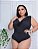 Body Babado Zaya Preto Plus Size - Imagem 5