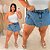 Short Saia Jeans Awa Emilia Plus Size - Imagem 3