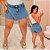 Short Saia Jeans Awa Emilia Plus Size - Imagem 1
