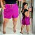 Short Alfaiataria Francine Fúcsia Plus Size - Imagem 1