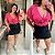Blusa Leide Pink Plus Size - Imagem 3