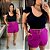 Cropped Alça Babado Preto Plus Size - Imagem 3