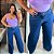 Calça Jeans FF Ingrid Wide Leg Escura Plus Size - Imagem 3