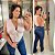 Body Decote Alana Fivela Rosa bb Plus Size - Imagem 1