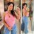 Body Adriana Rosa BB Plus Size - Imagem 1