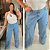 Calça Jeans PB Amélia Wide Leg Cargo Plus Size - Imagem 2