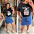 T shirt Algodão Dior Preta Plus Size - Imagem 2