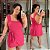 Macaquinho Vip Isabel Pink Plus Size - Imagem 1