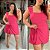 Macaquinho Vip Isabel Pink Plus Size - Imagem 3