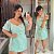 Conjunto Vip Sabrina Verde Estampado Plus Size - Imagem 1