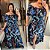 Conjunto Cindy Estampado Preto e Azul Plus Size - Imagem 2