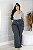 Calça Jeans FF Fabiana Wide Leg Cargo Plus Size - Imagem 6