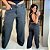 Calça Jeans FF Fabiana Wide Leg Cargo Plus Size - Imagem 1